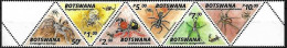 BOTSWANA  2020 SPIDERS OF BOTSWANA COMPLETE SET MNH - Botswana (1966-...)