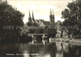 72183352 Merseburg Saale Dom Mit Schloss Und Saalebruecke Merseburg - Merseburg