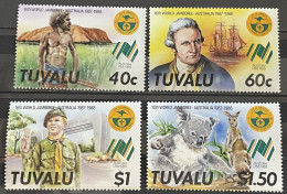 TUVALU -  MNH** - 1987 - #  460/463 - Tuvalu
