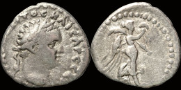 Cappadocia Caesarea Titus AR Hemidrachm Victory Advancing Right - Provincia