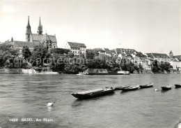 13302456 Basel BS Blick Ueber Den Rhein Basel BS - Andere & Zonder Classificatie