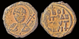 Crusader Antioch Tancred, Regent AE Follis Text In Four Lines - Other & Unclassified