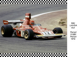 Niki  Lauda  Ferrari 312B3 1974 - Grand Prix / F1