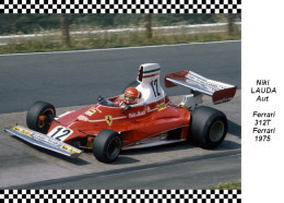 Niki  Lauda  Ferrari 312T 1975 - Grand Prix / F1