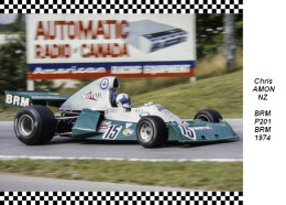 Chris Amon  BRM P201 1974 - Grand Prix / F1