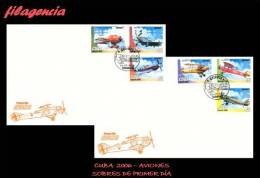 CUBA SPD-FDC. 2006-04 HISTORIA DE LA AVIACIÓN - FDC