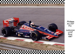 Philippe Alliot  Larousse LC87 1987 - Grand Prix / F1
