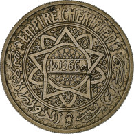 Maroc, 20 Francs, AH 1366/1946, Paris, ESSAI, Cupro-nickel, SUP, Lecompte:273 - Maroc