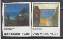 Denmark 1995 - Painting, Mi-Nr. 1108/09, MNH** - Neufs