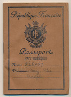 FRANCE - Passeport à L'étranger 580F - Rochefort-sur-Mer (Charente Maritime) - 1950 - Non Classés