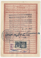 ESPAGNE - Fiscaux Divers Sur Pages De Passeport - Consulat D'Espagne à Marseille Et Casablanca - Revenue Stamps