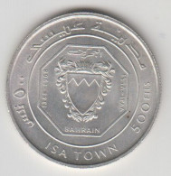 Bahrain, 500 Fils ( Opening Of Isa Town ) Km # 8 Gr. 18.3  Argento 800 FDC - Bahrain