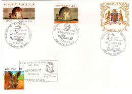 Australia 2003  Aeropex 03 ,Aeroplane Centenary, Souvenir Cover - Briefe U. Dokumente