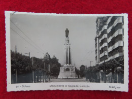 AK: Monumento Al Sagrado Corazón, Ungelaufen (Nr. 5323) - Vizcaya (Bilbao)
