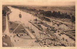 FRANCE - Ouistreha Rivam Bella (Calvados) - L'Ecluse Et Le Canal - Bateaux  - Animé - Carte Postale Ancienne - Ouistreham