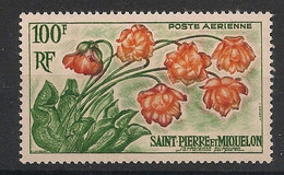 SPM - 1962 - Poste Aérienne PA N°YT. 27 - Fleurs / Flowers - Neuf Luxe ** / MNH / Postfrisch - Neufs