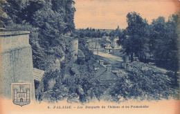 FRANCE - Falaise - Les Remparts Du Château Et Les Promenades - Carte Postale Ancienne - Falaise