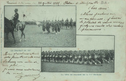 MILITARIA - Le Drapeau Du 26 ème - La Tête De Colonne De La 21 ème Brigade - Animé - Carte Postale Ancienne - Andere & Zonder Classificatie