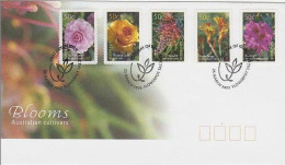 Australia 2003 Blooms Self Adhesive FDC - Marcophilie