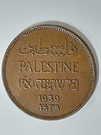 Palestine - 1 Mil, 1939, KM# 1 - Otros – Asia