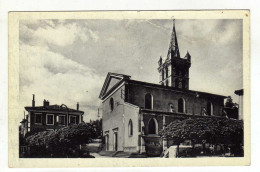 Cpsm N° 100 SAINT MARCELLIN La Place De L'Eglise Et La Rue De Chevrières - Saint-Marcellin