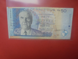 MAURITIUS 50 RUPEES 2001 Circuler (B.32) - Mauricio