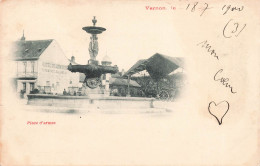 FRANCE - Vernon - Place D'armes - Carte Postale Ancienne - Vernon