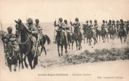 MILITARIA - Armée Anglo-indienne - Cavaliers Indiens - Animé - Carte Postale Ancienne - Sonstige & Ohne Zuordnung