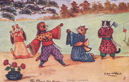 ILLUSTRATEUR LOUIS WAIN / HEURES TRAGIQUES / CHATS HUMANISSES / TUCK EDIT - Wain, Louis