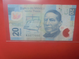 MEXIQUE 20 PESOS 2011 Circuler (B.32) - Mexique