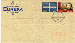 Australia 2004 150th Anniversary Of EUREKA Stockade, FDI - Postmark Collection