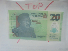 NIGERIA 20 NAIRA 2018 Neuf (B.32) - Nigeria