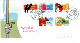 Australia 2004 Australian Innovations,Canberra Postmark, FDI - Marcophilie