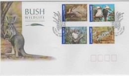 Australia 2005  Bush Wildlife First Day Cover - Marcophilie