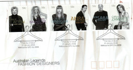 Australia 2005 Fashion Designer,Sydney Postmark , FDI - Postmark Collection