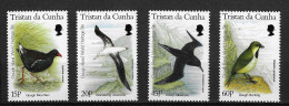 Tristan Da Cunha 1996 MiNr. 597 - 600 UNESCO Gough Island  Birds Snowy, Sooty Albatrosses 4v  MNH** 9.00€ - Albatro & Uccelli Marini