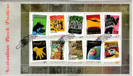 Australia 2006 Australian Rock Posters,RockHampton Postmark,FDI - Poststempel