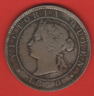 JAMAICA - 1 PENNY 1870 - Colonies