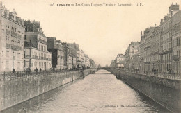 FRANCE - Rennes - Le Quais Duguay Trouin Et Lamennais - GF - Carte Postale Ancienne - Rennes