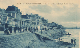 FRANCE -  Paramé Rochebonne - Le Casino Et Le Grand Hôtel - Au Loin Saint Malon - Animé - Carte Postale Ancienne - Parame