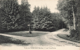 FRANCE - Forêt De Perseigne (Sarthe) - Les Trois Ponts - Carte Postale Ancienne - Other & Unclassified