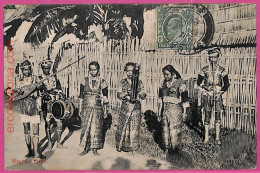 Af8861 - INDONESIA - Vintage POSTCARD - Ethnic - Indonésie