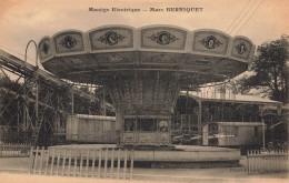 Dijon * Manège électrique , Marc BERNIQUET * Carrousel Manèges Fête Foraine Roulotte Forains - Dijon