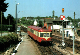 CPM - PLOUARET - Autorail En Provenance De Lannion Arrive ... Edition Asso. - Plouaret