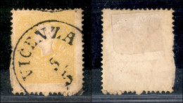 Antichi Stati Italiani - Lombardo Veneto - 1859 - 2 Soldi (28a - Giallo Vivo) Usato (200) - Other & Unclassified
