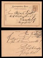 Antichi Stati Italiani - Lombardo Veneto - Territori Italiani D'Austria - Ces (azzurro) - Cartolina Postale Per Innsbruc - Otros & Sin Clasificación