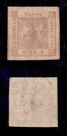 Antichi Stati Italiani - Napoli - 1858 - 1 Grano (4d) - Carta Sottile - Senza Gomma (700 Senza Gomma) - Andere & Zonder Classificatie