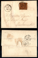 Antichi Stati Italiani - Stato Pontificio - Toscanella (P.ti 3) - 10 Cent (26) Su Lettera Per Civitavecchia Del 11.10.68 - Sonstige & Ohne Zuordnung