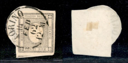 Antichi Stati Italiani - Sardegna - 1861 - 2 Cent (20) Usato Su Frammento - Torino 14.2.62 - Sonstige & Ohne Zuordnung