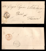 Regno - Vittorio Emanuele II - 2 Cent (10) - Piego Da Napoli A Pavia Del 5.11.62 - Sorani (400) - Otros & Sin Clasificación